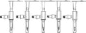 ICU Medical Bags Spikes with Integrated Clave - Bag Spike with ChemoClave Additive Port, Dry - CH-12-5