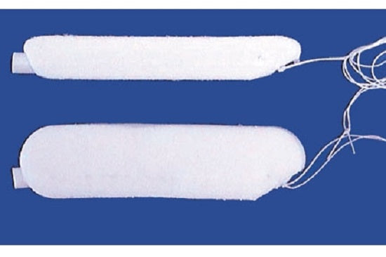 Shippert Med Tech Venti Pak Nasal Packs - Nasal Pack with Tube and String, Size S, 4.5 cm x 1.5 cm x 2.0 cm - 11-MT500-08AS