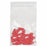 Grainger Standard Reclosable Poly Bags with Zip Closure - BAG, POLY, RECLOSABLE, 8"LX3"W, CLEAR, 2MIL - 5CNE4