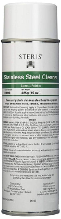 Steris Stainless Steel Equipment Cleaner - CLEANER, STAINLESS STEEL, 15OZ - NM410