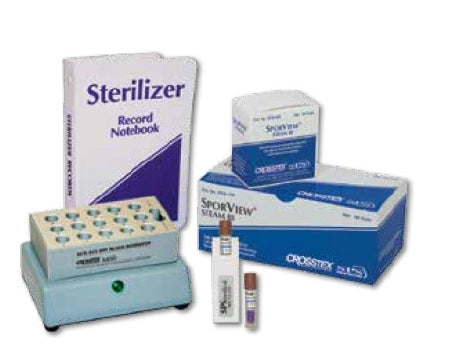 SPS Medical SporView Self-Contained Biological Indicators - Steam Sterilizer Monitoring Kit - SK-115