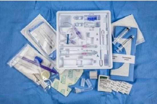 B Braun Ster-ASSIST Peripheral IV Catheter Insertion Kit - Ster-ASSIST Sterile Peripheral IV Catheter Insertion Kit with 18G x 2.5" Introcan Safety IV Catheter and Caresite Smallbore Extension Set - 375508