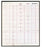 Print Media Corporation ECG Recording Paper - Chart Paper with F-Fold, Red, 120" x 100" x 150" - 1235472