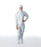 Nitritex BioClean-D Coverall with Hood & Integrated Boots - BioClean-D Coverall with Hood and Integrated Boots, White, Size L - S-BDFC-L