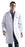 Medline Unisex Knee Length Lab Coats - Unisex Knee-Length Lab Coat, Light Blue, Size 2XS - 83044RCWXXS