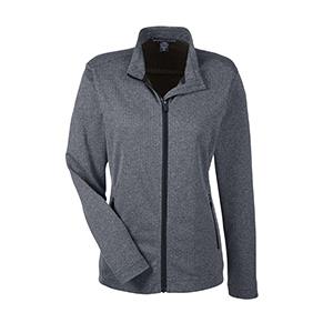 Broder Ladies's Full Zip Polyester Jackets - DBD-JACKET, LADIES, 100% P, FULL-ZIP, CHAR, M - D885W CHARCOAL M