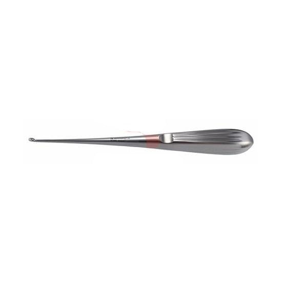 Symmetry Surgical Symmetry Straight Spinal Curettes - Straight Spinal Curette, 8", Size 3 - 23-1046