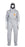 DuPont Tychem 6000 Coveralls - Tychem 6000 Coverall with Face Seal, Gray, Size 3XL, Cat. III, Type 3B/4B/5B/6B - TF611TGY3X000111