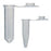 Cardinal Health Microcentrifuge Tubes - Polypropylene Microcentrifuge Tubes with Snap Cap, Natural, 2 mL - C1300-31X