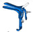 Sk Sklar Blue Graves Vaginal Speculum - SPECULUM, VAGINAL, SM W/LOOP, 3X3/4" - 91-5010