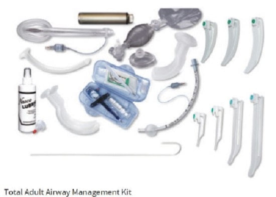Simulaids Total Adult Airway Management Kits - Total Adult Airway Management Kit - 101-K01TAM