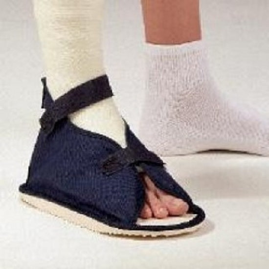 DeRoyal Canvas Cast Shoes - Canvas Rocker Cast Shoe, Size S, Navy - 2035-02
