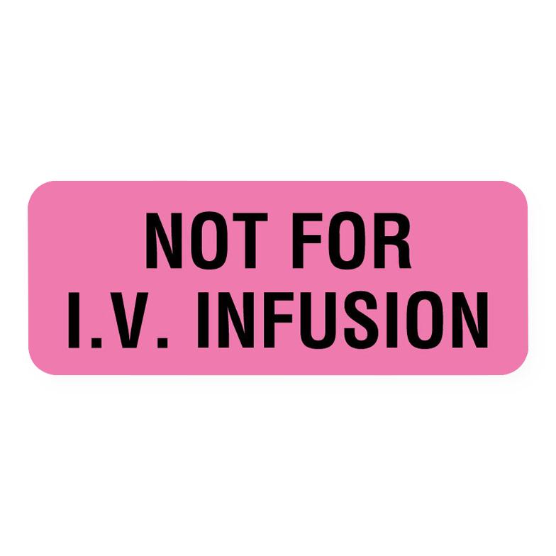 United Ad Label Enteral Feeding Labels - NOT FOR IV INFUSION Labels, F ...