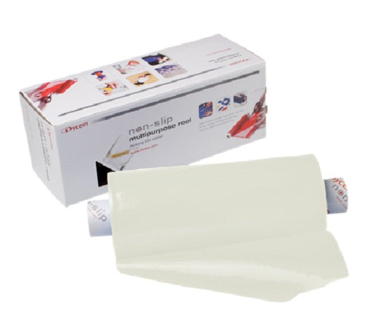 Fabrication Enterprises Original Dycem Nonslip Material - Dycem Nonslip Material, 16" x 10 yd. Roll, White - 50-1505W