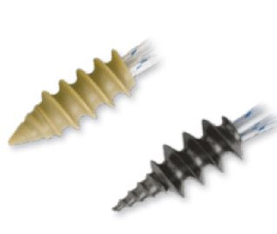Zimmer Biomet Rotator Cuff Repair Titanium Suture Anch - ALLthread Titanium Suture Anchor with Three No. 2 MaxBraid Sutures, 6.5 mm - 902613