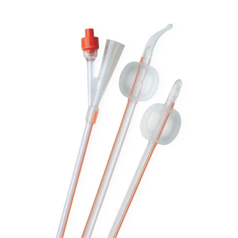 Coloplast Folysil 2-Way Pediatric Foley Catheters - CATHETER, FOLEY, 2WAY, SIL, COUDE, 3CC, 10FR - AA6310