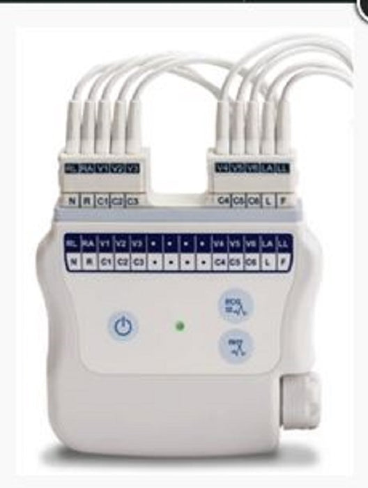 We Wireless Acquisition Module W/Leads - WAM Wireless Acquisition Module with 10-Wire AHA Lead Set with Clips - 41000-031-52