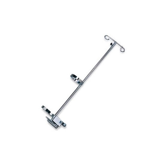 Cardinal Health Oxygen Tank / IV Pole for Wheelchairs - Oxygen Tank / IV Pole Wheelchair Accessory - CAX4028IV