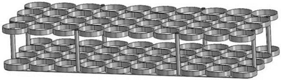 Falls Welding and Fabricating Oxygen Cylinder Pallet Racks - Cylinder Rack for 40 M6 Oxygen Cylinders - 2111 M6-4000