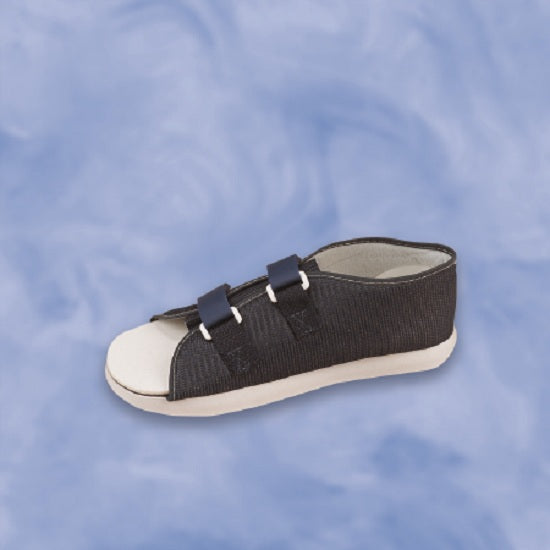 DeRoyal Aegis Post-Op Shoes - Aegis Navy Post-Op Shoe with Loop Lock Closure and Rubber Sole, Men's Size L - 2044-03