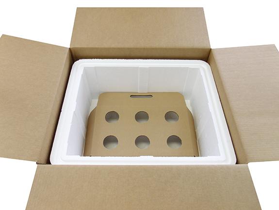 Cold Chain KoolTemp EPS Molded Insulated Container - KoolTemp EPS Molded Container, 23-15/16" x 16-3/4" x 15-1/4" - KT6000-CISU