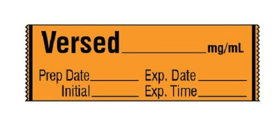 Shamrock Scientific Medication / Drug Labels - Anesthesia Drug Label f ...