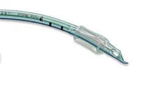 Salter Labs Preformed Cuffed Nasal Trach Tubes - Preformed Nasal Tube, Cuffed, 7.5 mm - H-PFNC-75