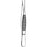 Sklar Merit Plain Splinter Forceps - Splinter: Merit Plain Fine-Point Stainless Steel Splinter Forceps, 4.5" L - 97-781