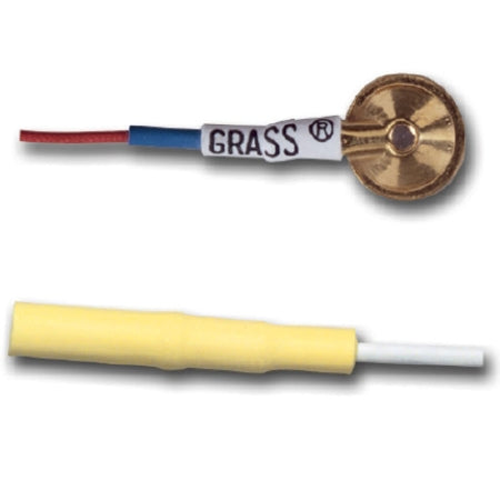 Natus GRASS Gold Cup Electrodes - EEG Safelead Electrodes, 48" - FH-E5GH-48