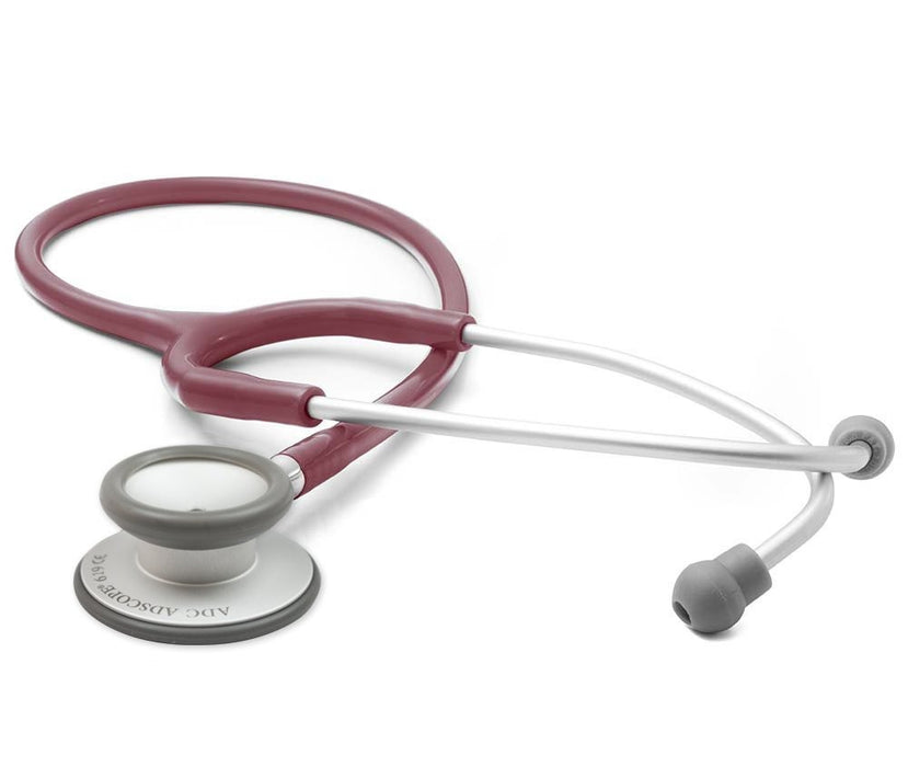 ADC Adscope-lite 619 Stethoscopes - STETHOSCOPE, ADSCOPE-LITE, BURGANDY - 619BD