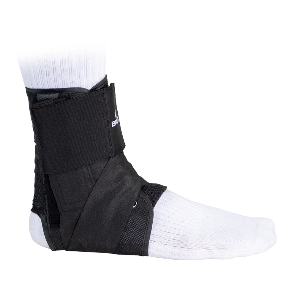 Breg Lace-Up Ankle Braces W/Stays - BRACE, ANKLE, LACE-UP, W/STAYS, XXS - 100622-005