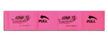 Surgical Concepts Strip-T's Surgical Instrument Organizers - Strip-T's Sterile Adhesive Strip Holder, 3 Self-Closing Hook and Loop Compartments, Yellow - SC-5000-3Y