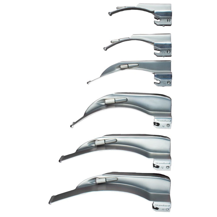 SunMed LED Macintosh American Profile Blades - Conventional Laryngoscope Macintosh American Blade with LED Illumination, Infant, Size 1 - 5-5852-01