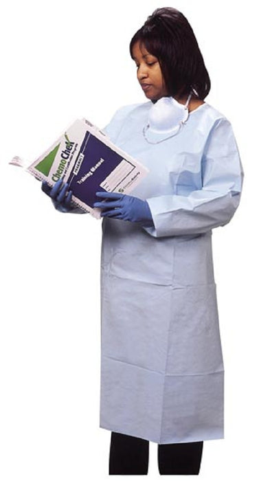Cardinal Health Poly-Coated Impervious Gown - MBO-GOWN, CHEMO, PLUS, IMPERVIOUS, XLG - CT5504