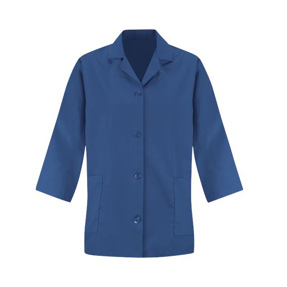Vf Workwear-Div / Vf Imagewear (W) Ladies Loose Fit Smocks - Women's Loose-Fit Smock, 3/4 Sleeves, Navy, Size S - TP31NVS