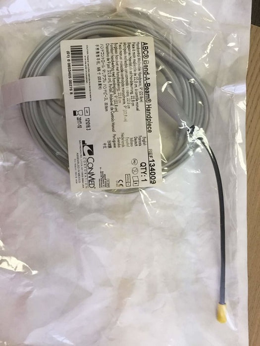 Conmed Bend-A-Beam Malleable ABC 9" Surgical Hand Piece - Bend-A-Beam Hand Control Handpiece, 9" - 134009