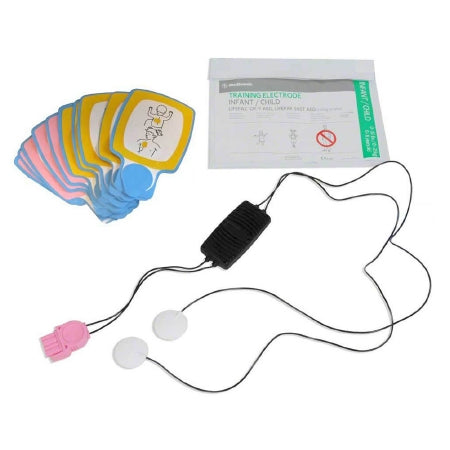 Physio-Control AED QUIK-PAK Training Electrode Set - Electrode Pad Kit, Pediatric, Complete - 11250-000045