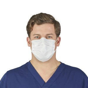 Halyard ASTM Level 1 Procedure Mask - Level 1 Procedure Mask with Ear Loops, Blue - 47568