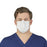 Halyard ASTM Level 1 Procedure Mask - Level 1 Procedure Mask with Ear Loops, Blue - 47568