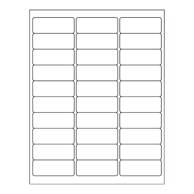 United Ad Label Laser Printer Labels Laser Printer Label Sheet, Whit