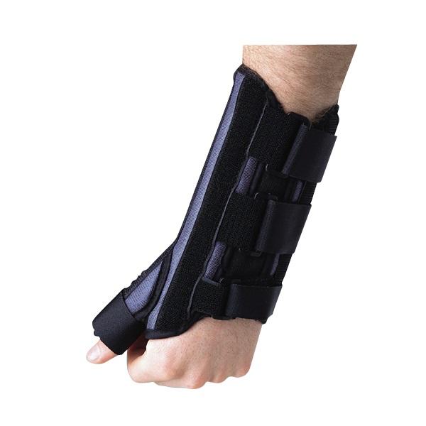 Breg Inc Wrist Splint with Thumb Spica - Wrist Splint with Thumb Spica, Right, Size L - 10304