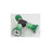 Precision Medical Wye Connectors / Block Assemblies - Tee Bar Assembly with 2 OHM Couplers, Oxygen - 539-2152