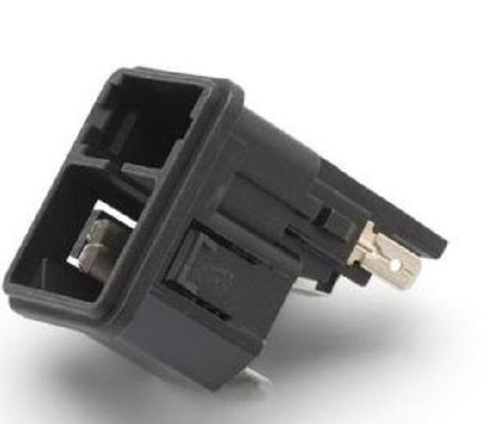 Welch Allyn IEC Connector for Exam Light - 2-Pole IEC Connector with Fuse Holder - 713047