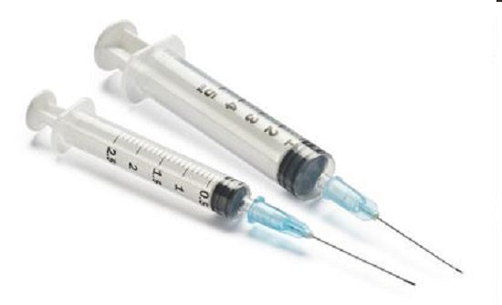Nipro Medical Nipro Disposable Syringes with Needle - SYRINGE, 3ML, LL, 25G X 1.5" - JD+03L2538