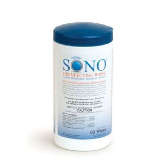 Cone Instruments Sono Ultrasound Wipes - Ultrasound Cleaning Wipe, 50/Pack - CN18623