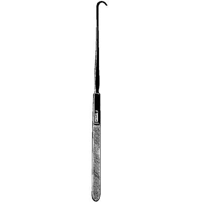 Sklar Sklar Black Emmett Tenaculum Hooks - HOOK TENACULUM LASER EMMETT #3 - 90-2173