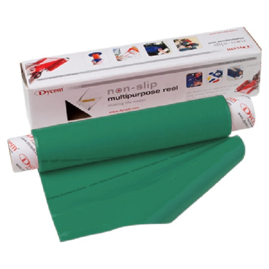 Fabrication Enterprises Original Dycem Nonslip Material - Dycem Nonslip Material, 8" x 6.5' Roll, Forest Green - 50-1501G