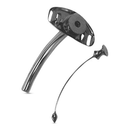 Sklar Jackson Improved Tracheotomy Tube #5 - Jackson Improved Trach Tube with Adapter, #5 - 78-2145