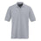 Ultraclub Men's Whisper Pique Polo - Men's Whisper Pique Polo Shirt, 60% Cotton/40% Polyester, Grey, Size 6XL - 8540GRY6XL