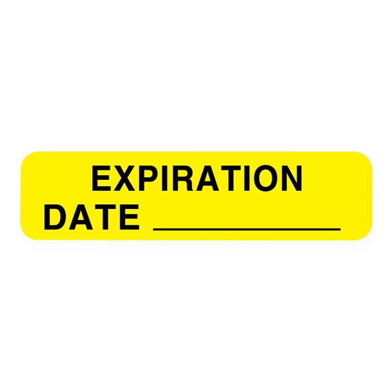 United Ad Label Expiration Date Labels Expiration Date Labels, Fluor